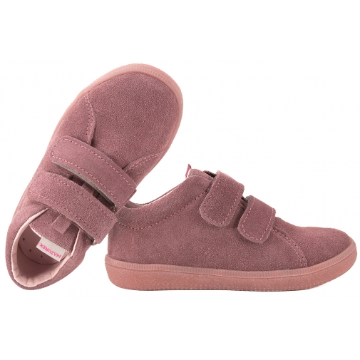MAZUREK 1377 BAREFOOT PÓŁBUTY DZIEWCZĘCE TRZEWIKI SKÓRZANE ZAMSZOWE