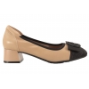 LORETTA VITALE W5341 CZÓŁENKA DAMSKIE PÓŁBUTY SKÓRZANE NA OBCASIE