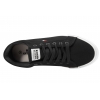AMERICAN CLUB LH116 PÓŁTRAMPKI DAMSKIE TENISÓWKI TEKSTYLNE TRAMPKI czarne