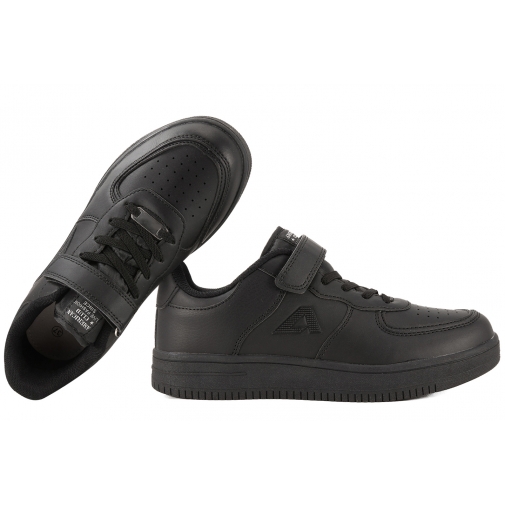 AMERICAN CLUB ES100 BUTY SPORTOWE DZIECIĘCE SNEAKERSY PÓŁBUTY czarne