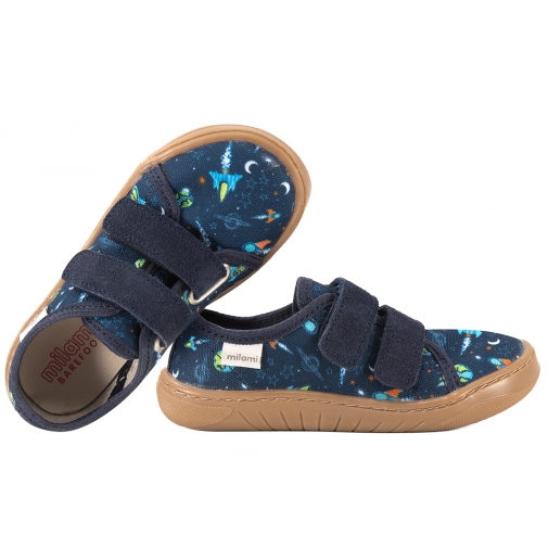 MILAMI BF3-BR-33 BAREFOOT PÓŁBUTY TEKSTYLNE CHŁOPIĘCE TRAMPKI DOMOWE KAPCIE