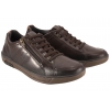 PEGADA 119313-03 PÓŁBUTY CASUAL SNEAKERSY SKÓRZANE MĘSKIE c.brąz