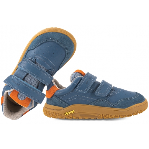 PRIMIGI 1421100 BAREFOOT PÓŁBUTY DZIECIĘCE TRZEWIKI SKÓRZANE VIBRAM RZEPY