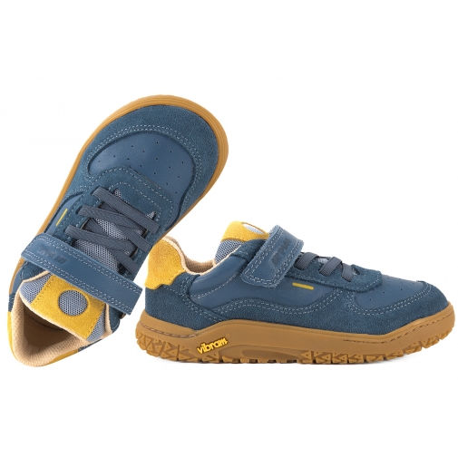 PRIMIGI 1421011 BAREFOOT PÓŁBUTY DZIECIĘCE TRZEWIKI SKÓRZANE VIBRAM RZEPY