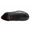 PEGADA 112201-05 PÓŁBUTY CASUAL SNEAKERSY SKÓRZANE MĘSKIE WSUWKI czarne