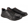 PEGADA 112201-05 PÓŁBUTY CASUAL SNEAKERSY SKÓRZANE MĘSKIE WSUWKI czarne
