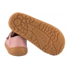 FRODDO G3130284-8 BAREFOOT PÓŁBUTY DZIEWCZĘCE SKÓRZANE pudrowy róż