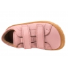 FRODDO G3130284-8 BAREFOOT PÓŁBUTY DZIEWCZĘCE SKÓRZANE pudrowy róż
