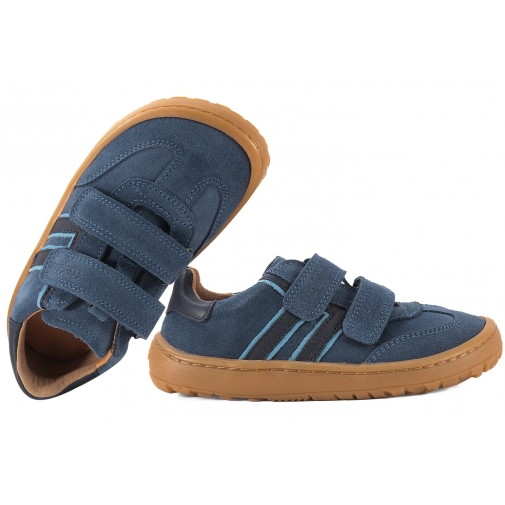 FRODDO G3130292-5 BAREFOOT SKÓRZANE PÓŁBUTY SPORTOWE DZIECIĘCE ZAMSZOWE