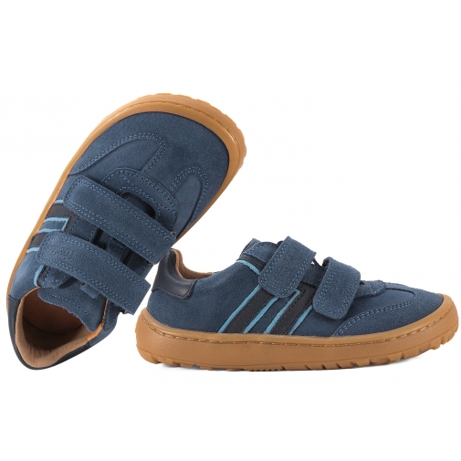 FRODDO G3130292-5 BAREFOOT SKÓRZANE PÓŁBUTY SPORTOWE DZIECIĘCE ZAMSZOWE