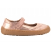 FRODDO G3140195-1 BAREFOOT BALERINKI SKÓRZANE PÓŁBUTY DZIEWCZĘCE różowe złoto