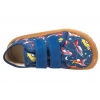 FRODDO G1700440-5 BAREFOOT PÓŁBUTY TEKSTYLNE KAPCIE TRAMPKI SKÓRZANA WKŁADKA