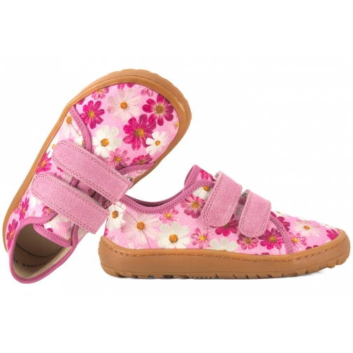 FRODDO G1700440-9 BAREFOOT PÓŁBUTY TEKSTYLNE KAPCIE TRAMPKI SKÓRZANA WKŁADKA