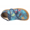 FRODDO  G1700438-12 BAREFOOT PÓŁBUTY TEKSTYLNE KAPCIE PAPCIE SKÓRZANA WKŁADKA