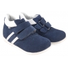 EMEL ES2392A SKÓRZANE PÓŁBUTY DZIECIĘCE TRZEWIKI ZAMSZOWE ROCZKI RZEPY granatowe