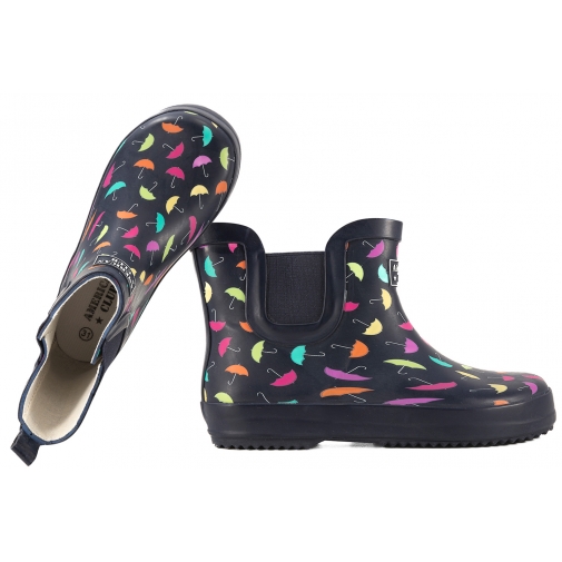 AMERICAN CLUB KA03/20 KALOSZE DZIEWCZĘCE GUMOWCE KRÓTKIE ZA KOSTKĘ