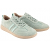 FILIPPO DP7508 SKÓRZANE PÓŁBUTY DAMSKIE SPORTOWE SNEAKERSY ZAMSZOWE miętowe