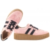 FILIPPO DP6776 PÓŁBUTY DAMSKIE SNEAKERSY NA PLATFORMIE SKÓRZANE różowe