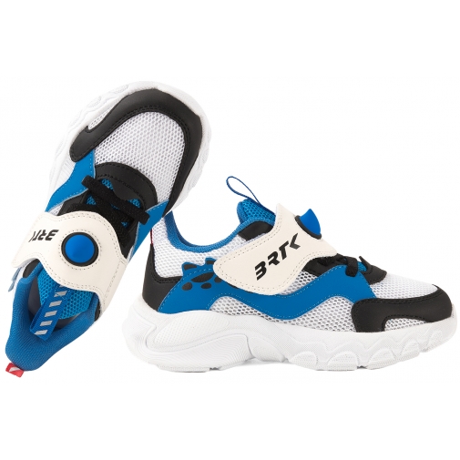 BARTEK 8701416 BUTY SPORTOWE DZIECIĘCE SNEAKERSY PÓŁBUTY CHŁOPIĘCE RZEP PU