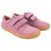 MAZUREK 1305 BAREFOOT SKÓRZANE PÓŁBUTY DZIEWCZĘCE różowe