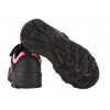 SUPERUN 7023 SOFTSHELL BUTY SPORTOWE TREKKINGOWE DZIEWCZĘCE czarny/fuksja