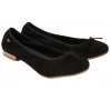 MACIEJKA P6800-20 BALERINKI ZAMSZOWE DAMSKIE PÓŁBUTY BALERINY SKÓRZANE czarne