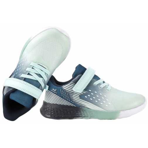 EMEL E4228 BUTY SPORTOWE DZIECIĘCE SNEAKERSY PÓŁBUTY PU RZEPY