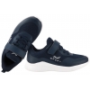 EMEL E4229-2 BUTY SPORTOWE DZIECIĘCE SNEAKERSY PÓŁBUTY PU RZEP granatowe