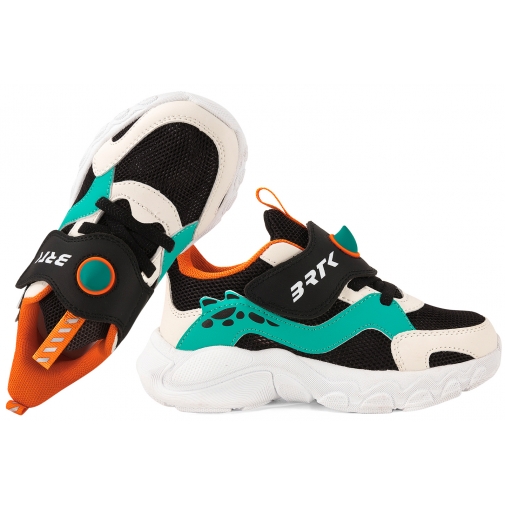 BARTEK 8701417 BUTY SPORTOWE DZIECIĘCE SNEAKERSY PÓŁBUTY CHŁOPIĘCE RZEP PU