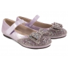BARTEK 8301916 BALERINKI DZIEWCZĘCE PÓŁBUTY Z KRYSZTAŁKAMI