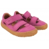 FRODDO G3150291-7 BAREFOOT SANDAŁY DZIECIĘCE PÓŁBUTY WYCIĘTE SKÓRZANE fuksja