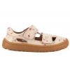 FRODDO G3150291-12 BAREFOOT SANDAŁY DZIEWCZĘCE PÓŁBUTY WYCIĘTE SKÓRZANE