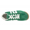 FILIPPO DP7686 SKÓRZANE PÓŁBUTY DAMSKIE SPORTOWE SNEAKERSY zielone