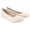 RAVINI 91182 BAREFOOT BALERINY SKÓRZANE DAMSKIE beż