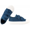 BIG STAR TT374159 TRAMPKI DZIECIĘCE TENISÓWKI TEKSTYLNE PÓŁTRAMPKI RZEPY granatowe