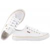 BIG STAR TT274772 TRAMPKI PÓŁTRAMPKI DAMSKIE TENISÓWKI TEKSTYLNE białe