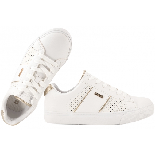 BIG STAR TT274291 BUTY SPORTOWE SNEAKERSY DAMSKIE  EKO białe