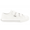 BIG STAR TT374169 TRAMPKI DZIECIĘCE TENISÓWKI TEKSTYLNE RZEPY białe