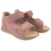 PRIMIGI 1365522 SANDAŁKI SKÓRZANE DZIEWCZĘCE SANDAŁY ZAMSZOWE PU