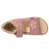 PRIMIGI 1365522 SANDAŁKI SKÓRZANE DZIEWCZĘCE SANDAŁY ZAMSZOWE PU