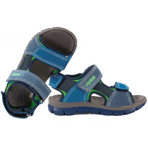 PRIMIGI 1397422 SANDAŁKI CHŁOPIĘCE SANDAŁY SKÓRZANE/TEKSTYLNE