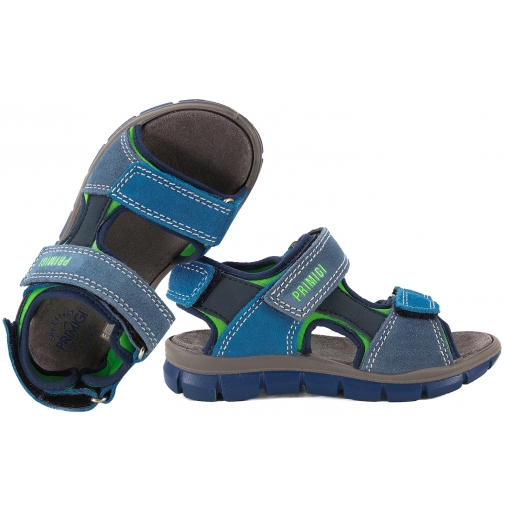 PRIMIGI 1397422 SANDAŁKI CHŁOPIĘCE SANDAŁY SKÓRZANE/TEKSTYLNE