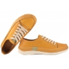 RAVINI 26300 PÓŁBUTY TRAMPKI SKÓRZANE DAMSKIE miodowe