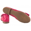 MACIEJKA P6802-15/00-0 BALERINKI DAMSKIE PÓŁBUTY BALERINY SKÓRZANE różowe