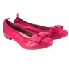 MACIEJKA P6802-15/00-0 BALERINKI DAMSKIE PÓŁBUTY BALERINY SKÓRZANE różowe