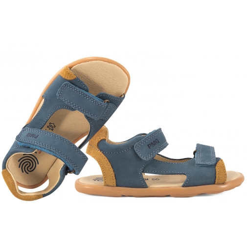 PRIMIGI 1416600 BAREFOOT FLEXY SKÓRZANE SANDAŁKI DZIECIĘCE SANDAŁY