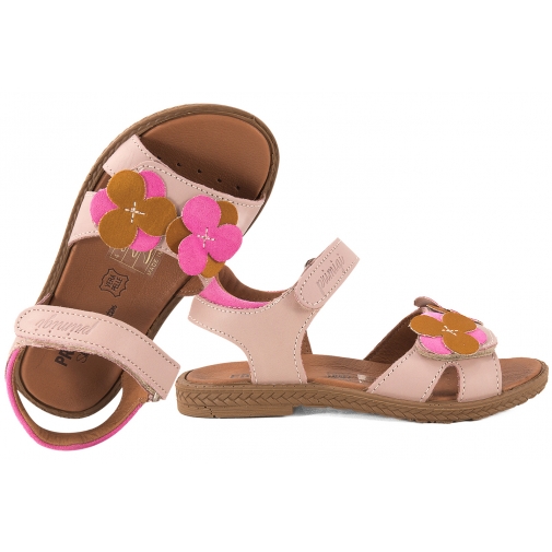 PRIMIGI 1386911 SKÓRZANE SANDAŁKI DZIEWCZĘCE SANDAŁY NA RZEPY