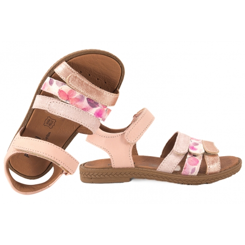 PRIMIGI 1387000 SKÓRZANE SANDAŁKI DZIEWCZĘCE SANDAŁY NA RZEPY