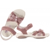 PRIMIGI 1383700 SANDAŁKI DZIEWCZĘCE SANDAŁY SKÓRZANE NA RZEPY