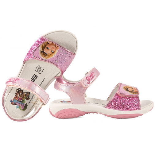 PRIMIGI 1384300 SANDAŁKI DZIEWCZĘCE SANDAŁY NA RZEPY Mermaid Magic